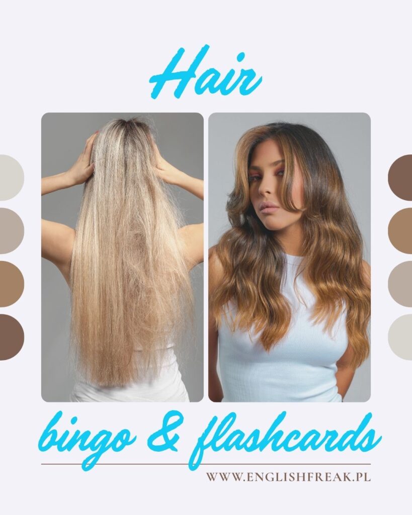 hair - karty obrazkowe i bingo
