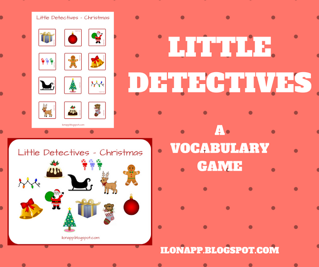 LITTLE DETECTIVES - A VOCABULARY GAME