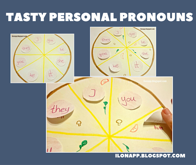 TASTY PERSONAL PRONOUNS - LET'S MAKE A PIZZA