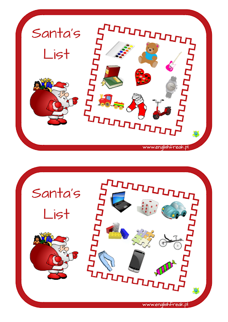 Santa's List and Christmas Games