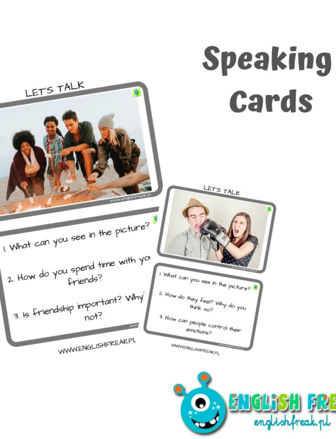 Exam Speaking Cards – let’s discuss!