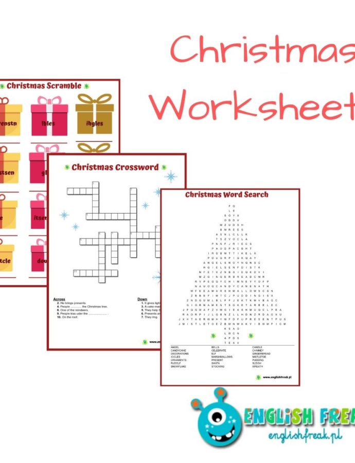 Christmas Worksheets Are Coming
