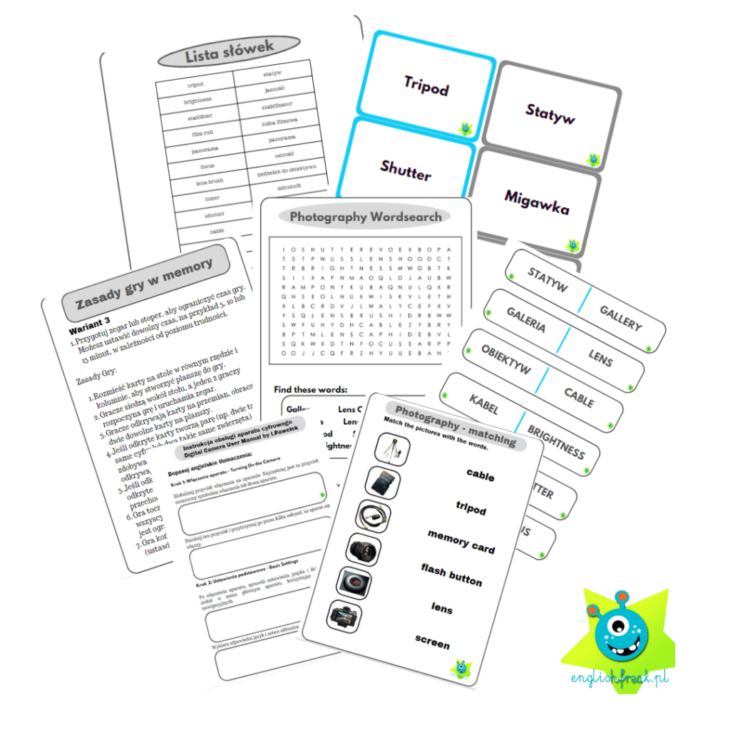 Photography - język angielski zawodowy