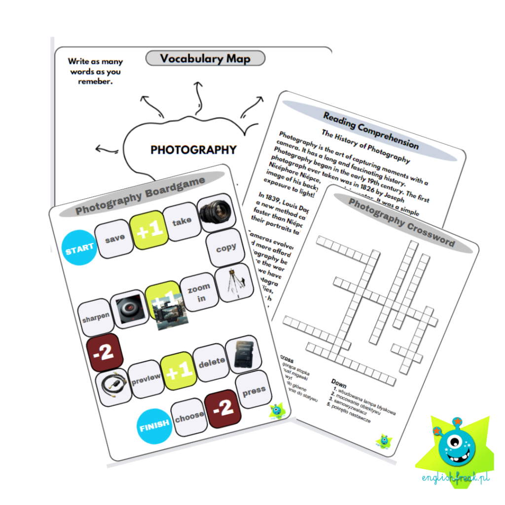 Photography - język angielski zawodowy