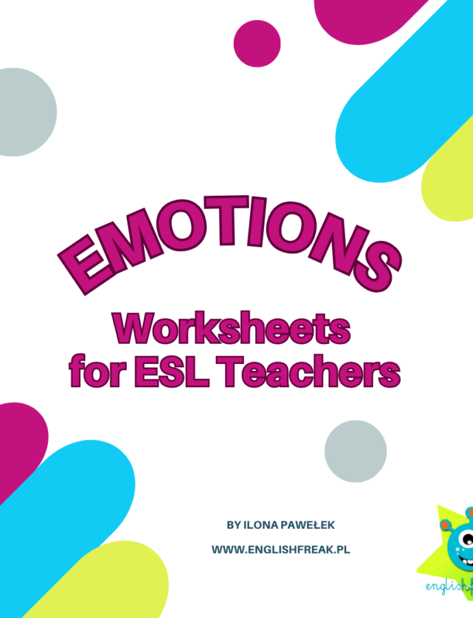 „Emotions – Worksheets” czyli temat emocji na języku angielskim