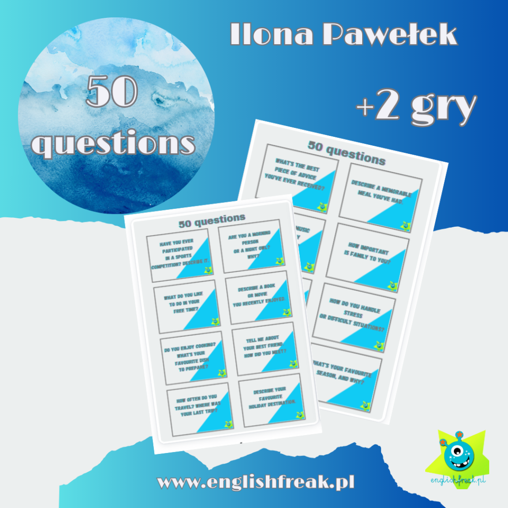 50 questions - speaking cards