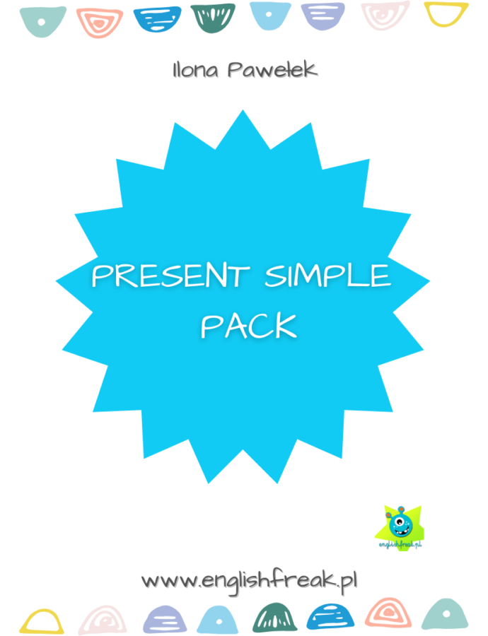 Present Simple Pack – zestaw materiałów gramatycznych – materiał edukacyjny