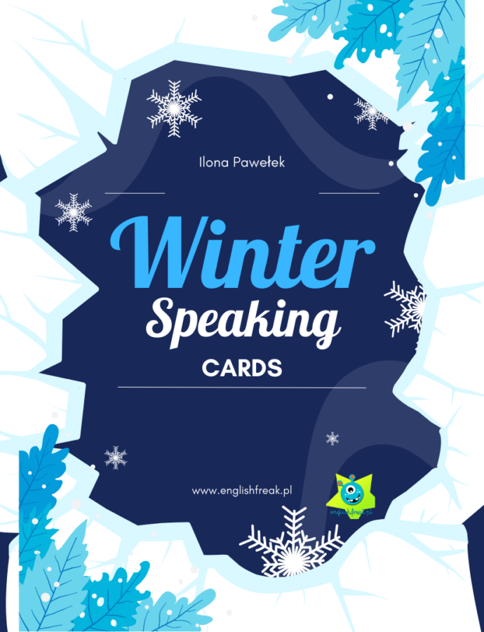 „Winter Speaking Cards” – karty pracy