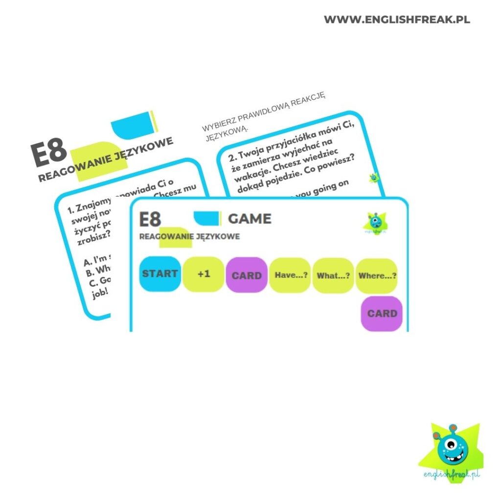 E8 - reagowanie językowe