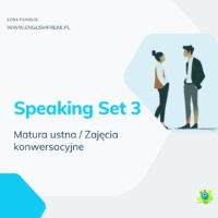Speaking Set 3 matura ustna