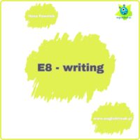E8 - writing by I. Pawełek