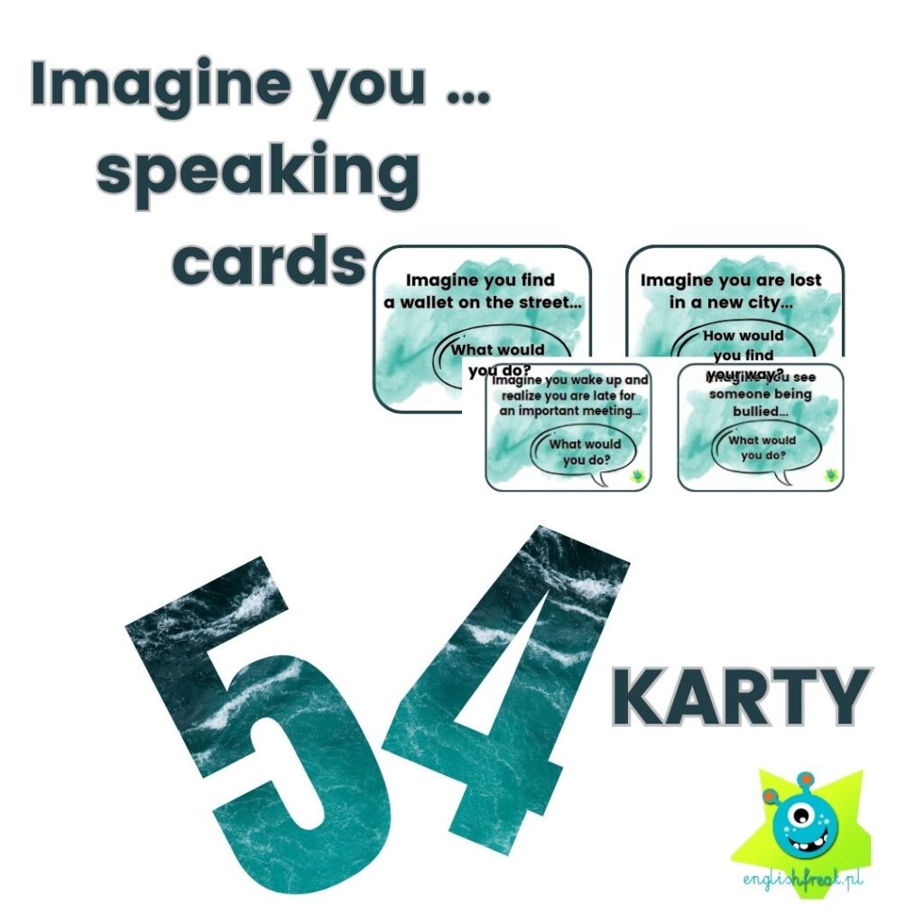 Imagine you...-speaking cards