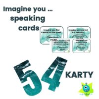 Imagine you...-speaking cards