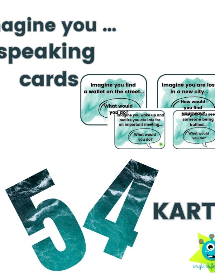Imagine you … – speaking cards – karty konwersacyjne