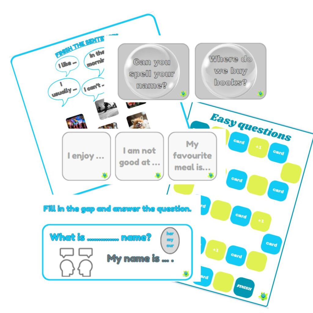 SPEAKING A1 - I.Pawełek