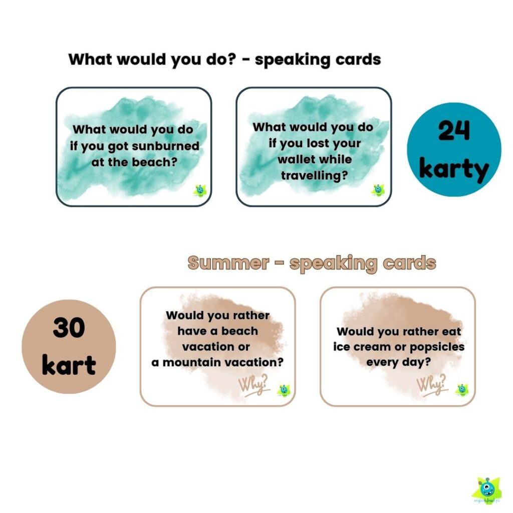 Summer- speaking cards by I.Pawełek