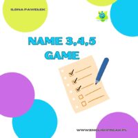 Name 3-4-5 Game by I.Pawełek