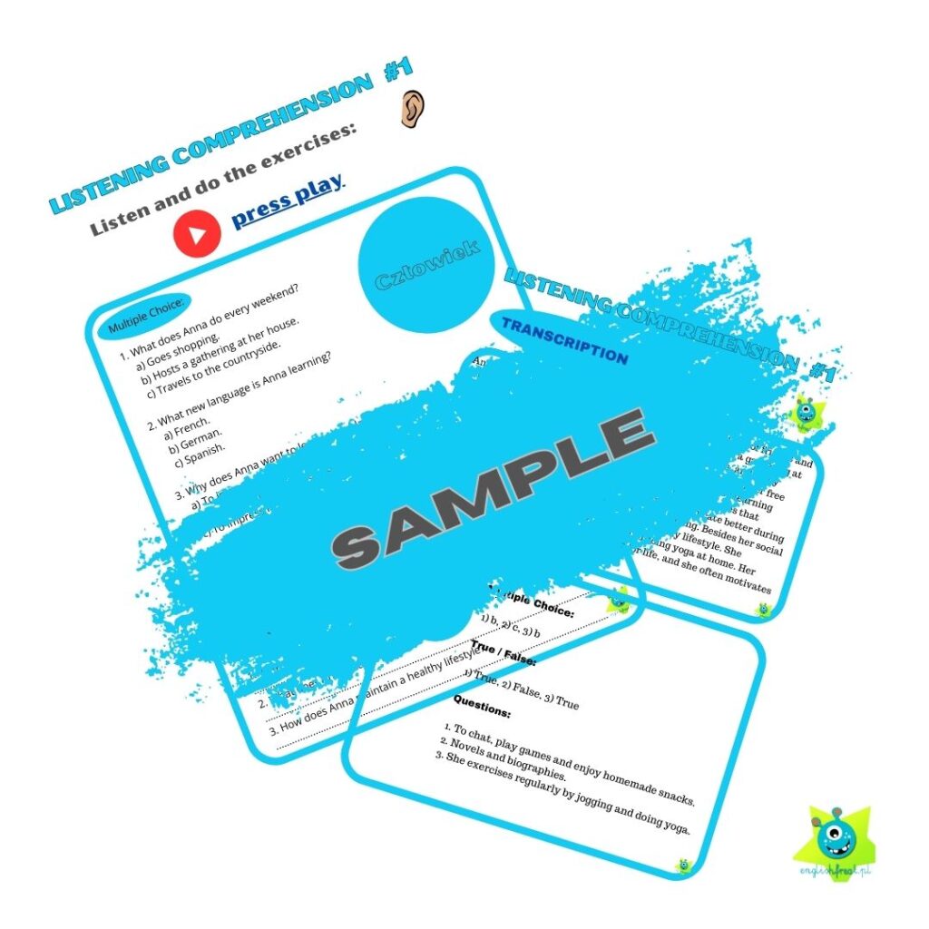 Listening comprehension a2/b1