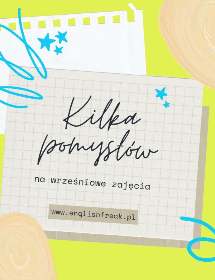 Kilka zabaw na wrześniowe zajęcia