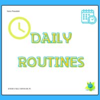 Daily routines- prezentacja