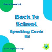Back To School Speaking Cards B1
