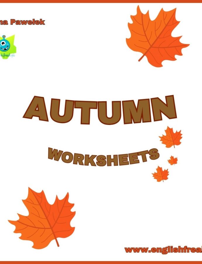 Autumn Worksheets – karty pracy