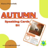 "Autumn - speaking cards" - karty konwersacyjne
