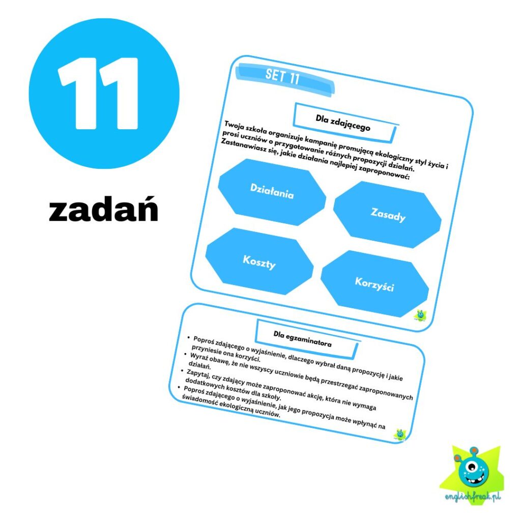 Speaking Matura Sets - zadanie 1