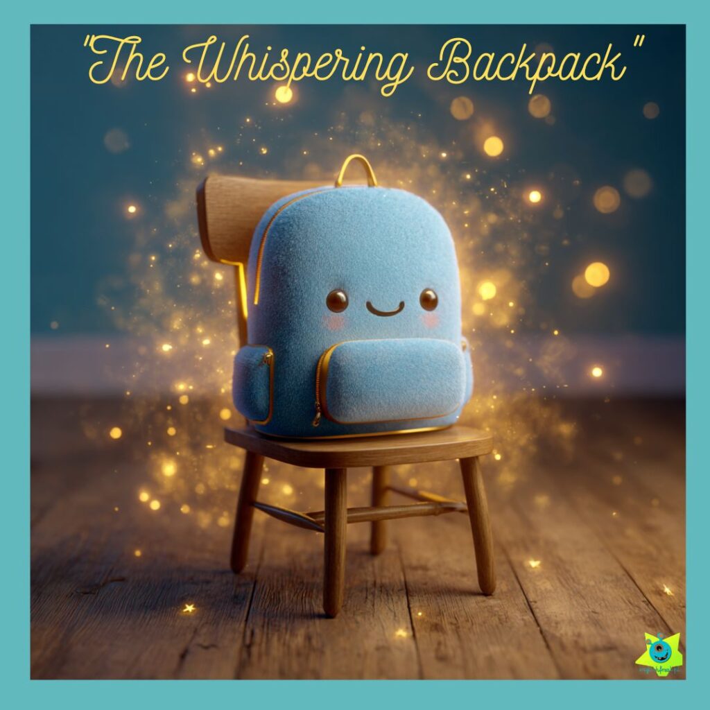The Whispering Backpack - bajka do nauki angielskiego dla dzieci by Ilona Pawełek