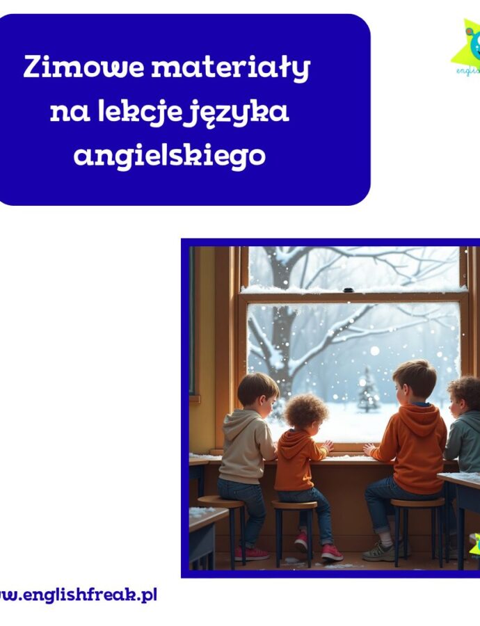 Zimowe materiały na lekcje języka angielskiego