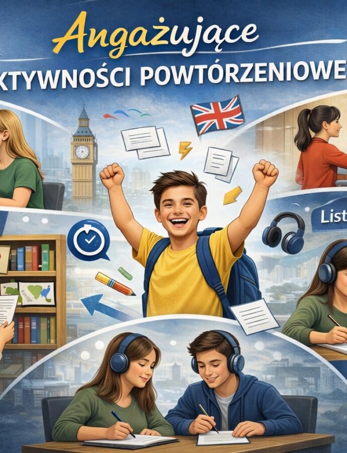 Skuteczne i angażujące aktywności powtórzeniowe dla poziomu A2+/B1 przed egzaminem ósmoklasisty