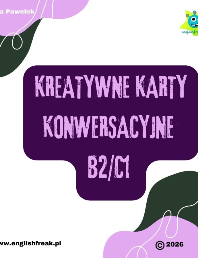 Kreatywne Karty Konwersacyjne B2/C1 PDF – materiał edukacyjny