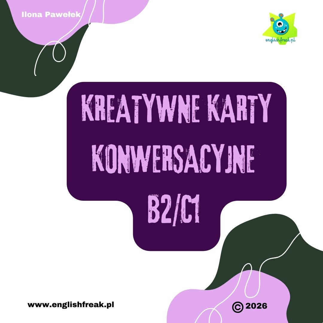 Kreatywne Karty Konwersacyjne B2 C1 English Freak
