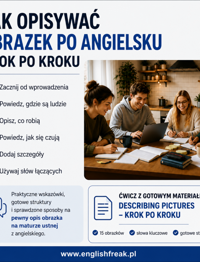 Jak opisywać obrazek po angielsku krok po kroku – matura ustna i nie tylko