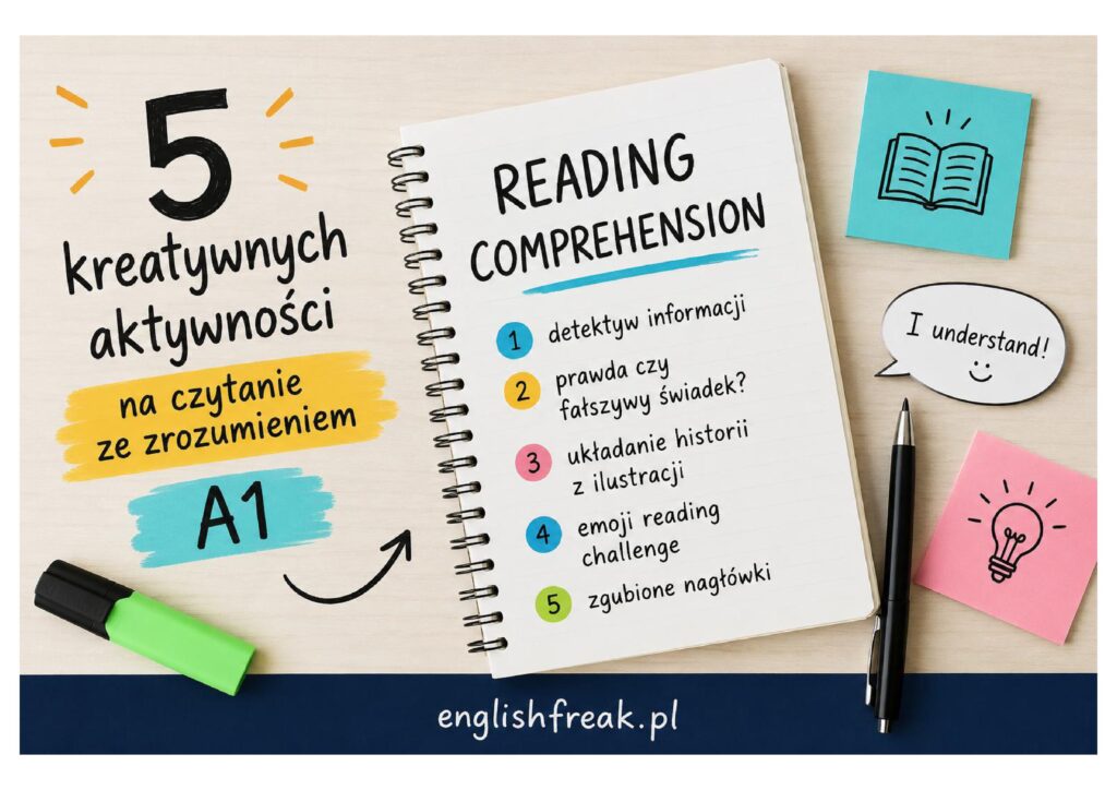 Reading Comprehension ideas A1 English Freak