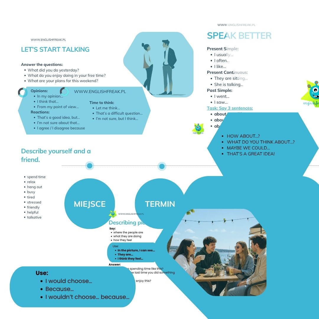 Speaking Set 6 Matura ustna z Angielskiego 1