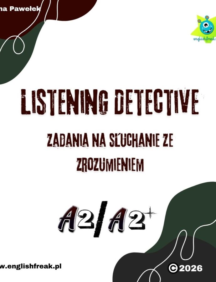 Listening Detective A2/A2+- słuchanie ze zrozumieniem