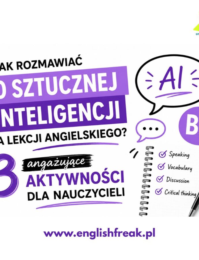 Jak rozmawiać o sztucznej inteligencji na lekcji angielskiego? 3 angażujące aktywności dla poziomu B2