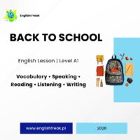 Back to School English A1 prezentacja English Freak 1