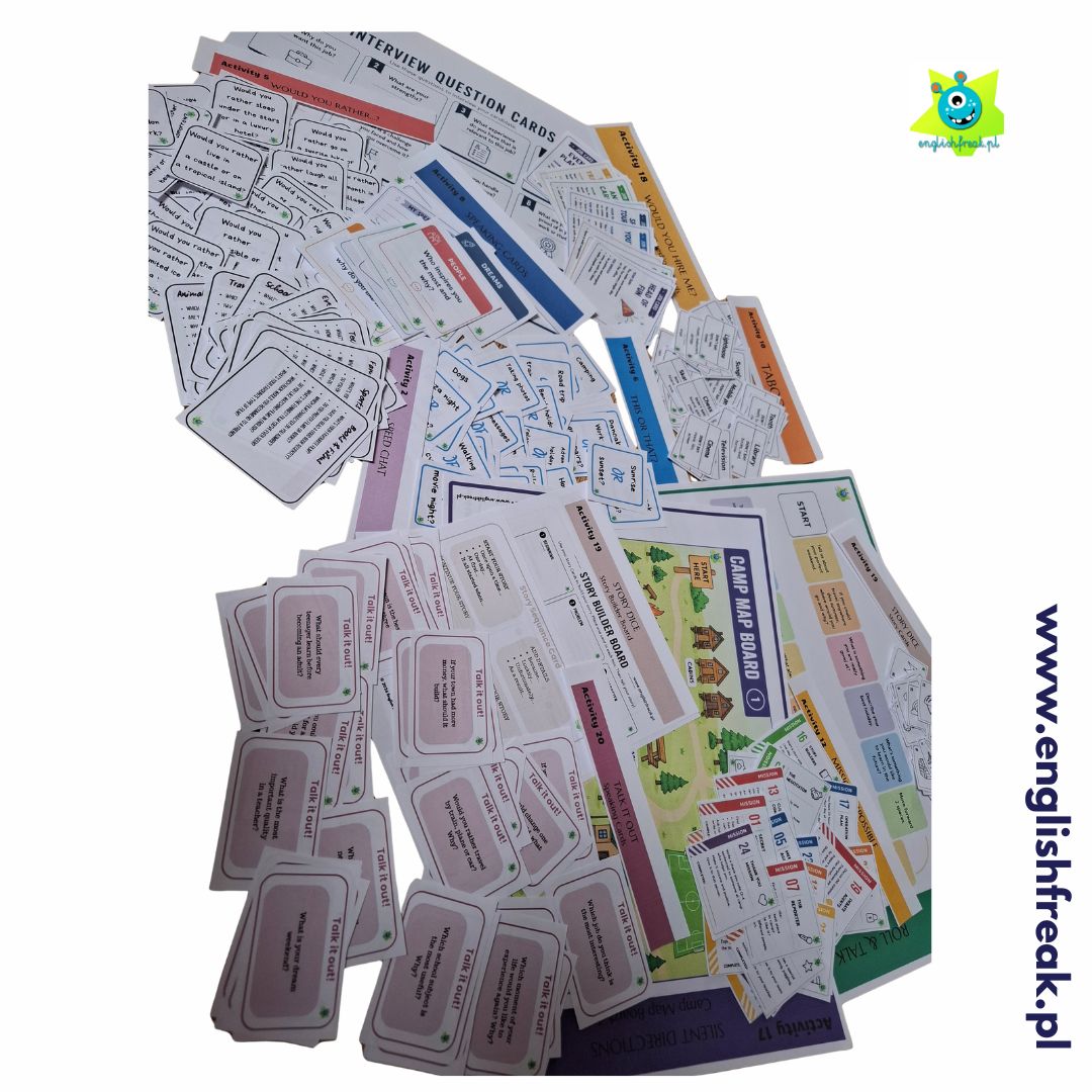 Speaking Activities Box English Freak 1