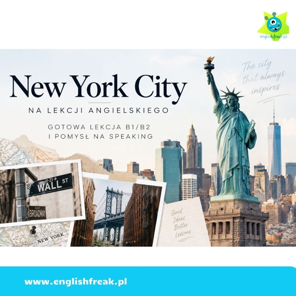 lekcja angielskiego o Nowym Jorku English Freak 1
