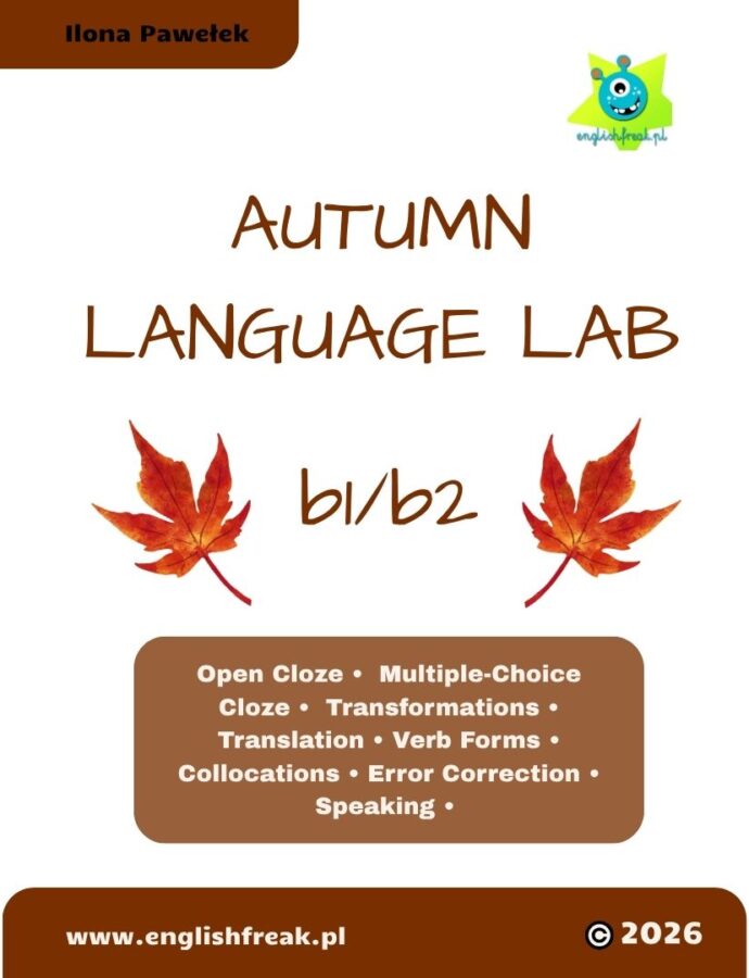 AUTUMN LANGUAGE LAB – karty pracy z angielskiego B1/B2 PDF