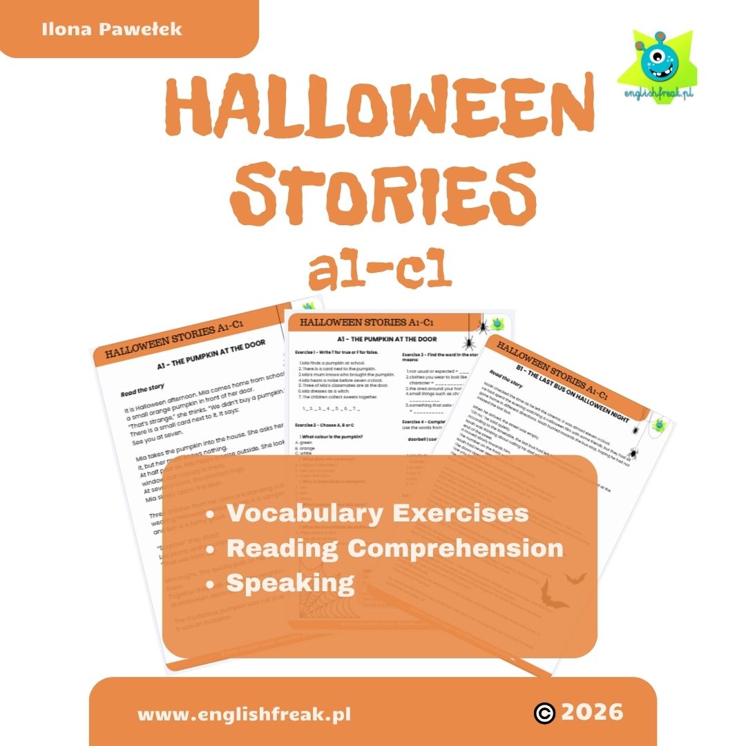 Halloween Stories A1-C1 English Freak