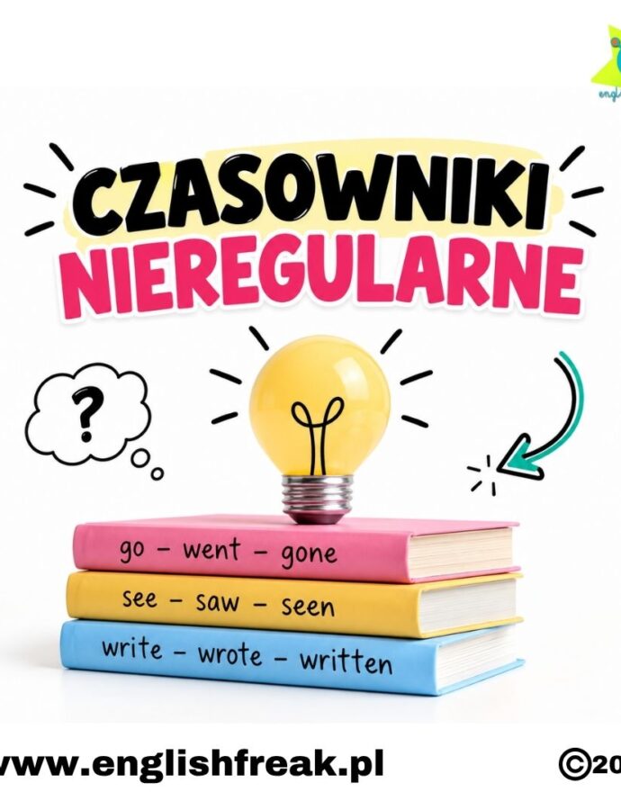 Czasowniki nieregularne – jak je ćwiczyć, żeby uczniowie naprawdę je zapamiętali?